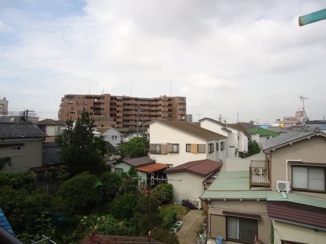 Balcony. Outside landscape