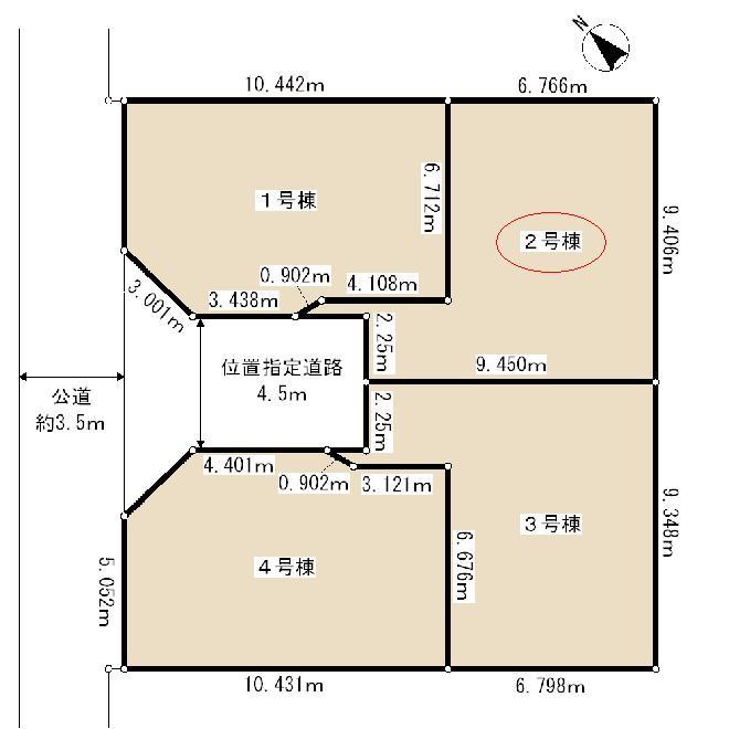 Compartment figure. 36,300,000 yen, 2LDK + S (storeroom), Land area 71.72 sq m , Building area 91.07 sq m