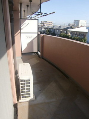 View. Balcony before is a parking space.