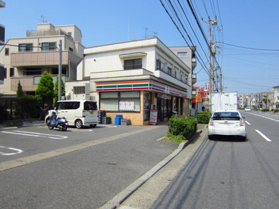 Convenience store. Seven-Eleven Ichikawa Inter store up (convenience store) 170m