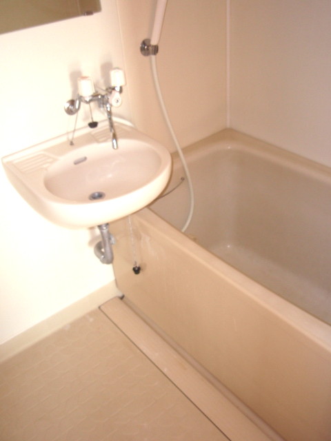 Bath. It is very convenient because it is the bath of hot water supply additional heating type.