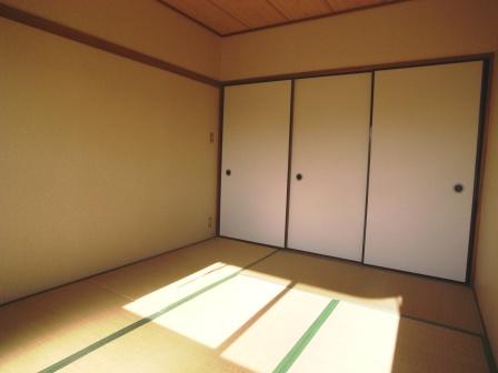 Living and room. Bright Japanese-style room in the southwest