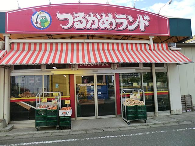 Supermarket. Tsurukame land Ichikawa Ono to the store 210m