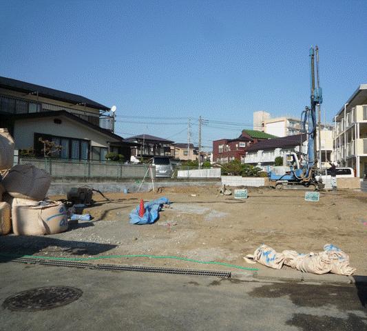 Local photos, including front road. Local in ground improvement work (December 2012) Shooting
