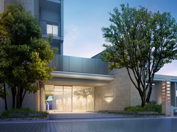 Entrance Rendering CG ※ Which was raised to draw based on the drawings of the planning stage, shape ・ Color, etc. is slightly different from the actual.