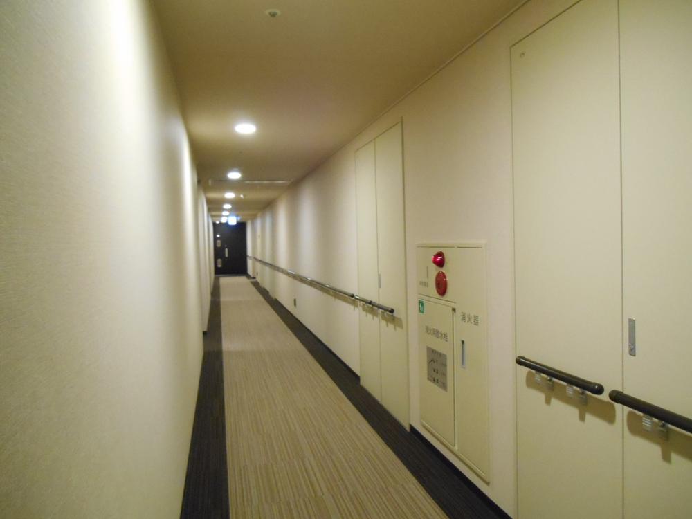 Other common areas. Shared corridor of carpet tiles