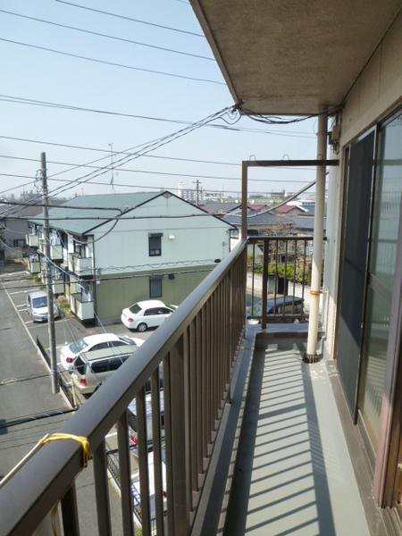 Balcony. Fun washing of sunny days