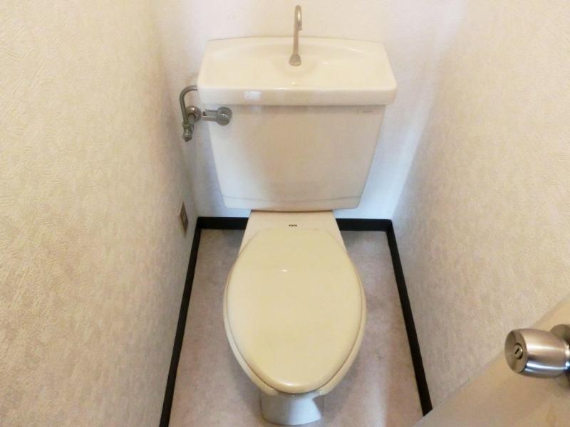 Toilet. It is a toilet with a clean.