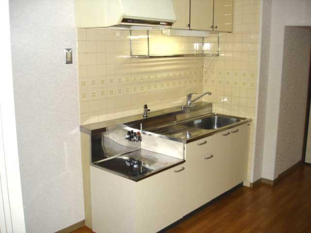 Kitchen. Kitchen sink single lever