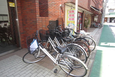 Other common areas. Bicycle parking space