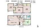 Floor plan. 25,800,000 yen, 4LDK, Land area 129.95 sq m , Building area 96.88 sq m