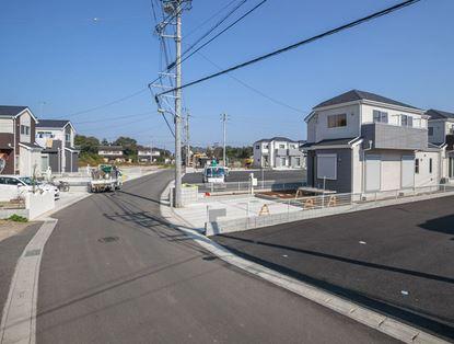 Sale already cityscape photo. Streets distance between the building has been established firm