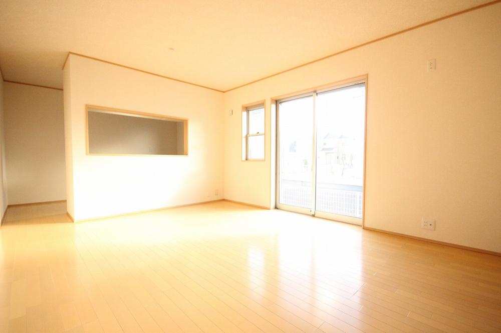 Living. Living room bathed in light from the south