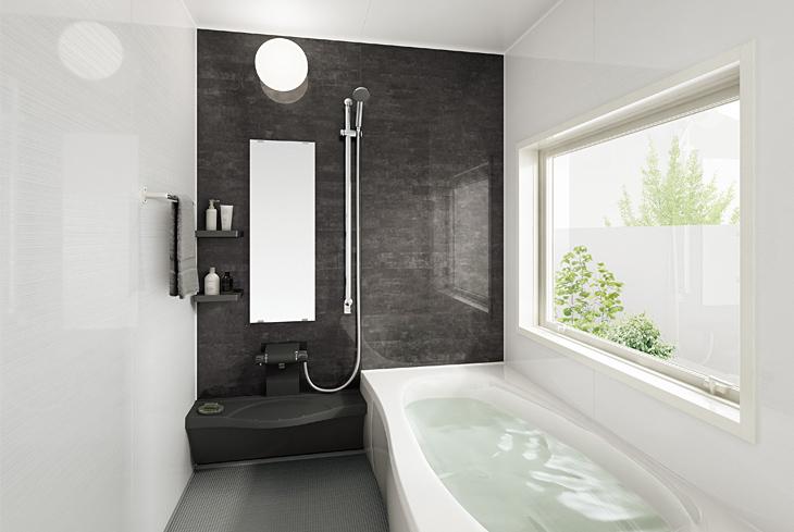 Other Equipment. Unit bus with heating drying function. Produce a stylish space with accent panel. And is clean easy dry slip easily Flagstone floor. ※ specification ・ Please contact property in charge of details of the equipment color.