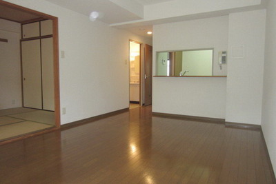 Living and room. Spacious LDK13,1 Pledge counter kitchen.