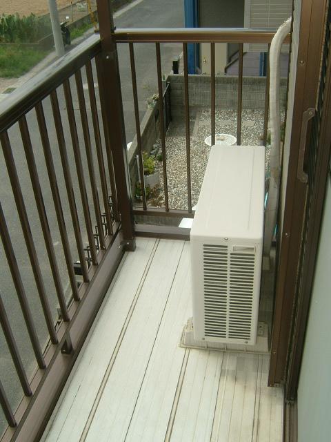 Balcony. The first floor is a terrace