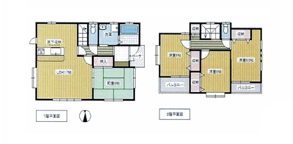 Floor plan. 26,800,000 yen, 4LDK, Land area 110.14 sq m , Building area 98.94 sq m