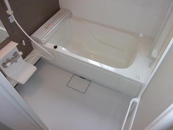 Bathroom. Example of construction bathroom