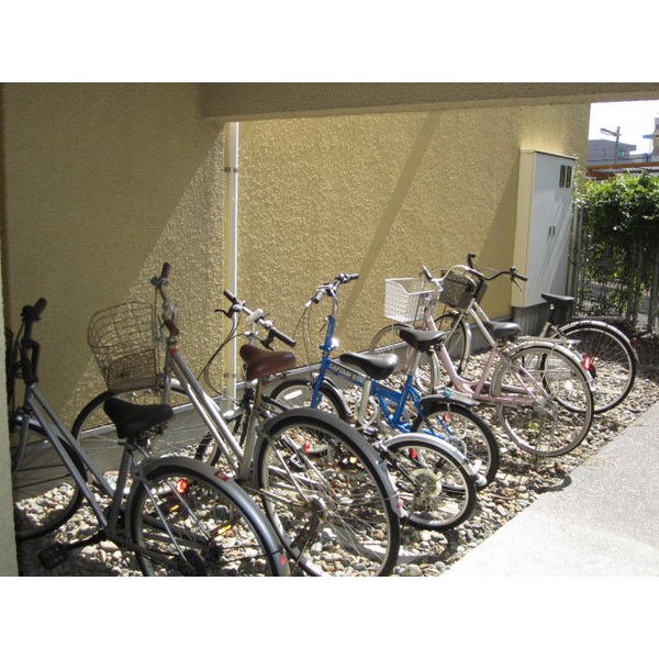 Other common areas. Bicycle-parking space