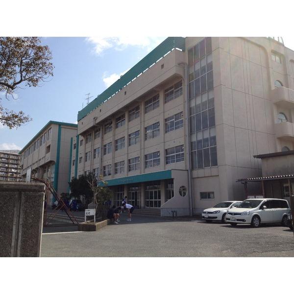 Junior high school. 1635m Minamigyotoku junior high school until Ichikawa City Minamigyotoku junior high school