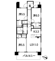 Floor: 3LDK + SWIC + WIC, the occupied area: 72.69 sq m, Price: 35,980,000 yen, now on sale