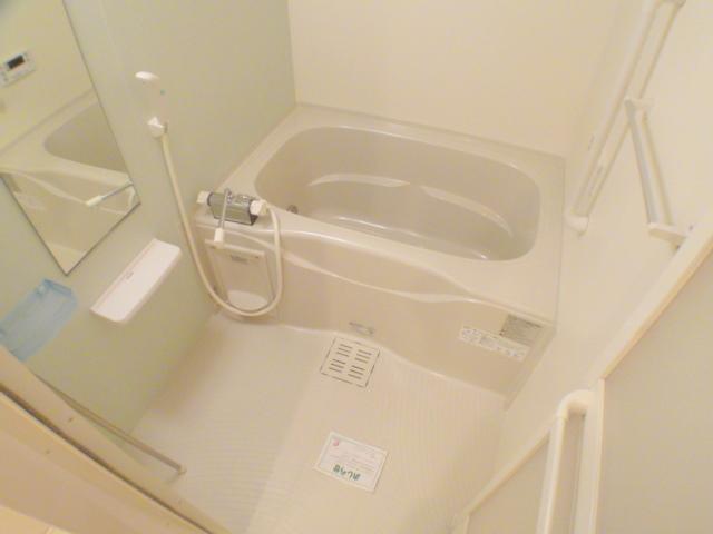 Bath. Bathing also with handrail