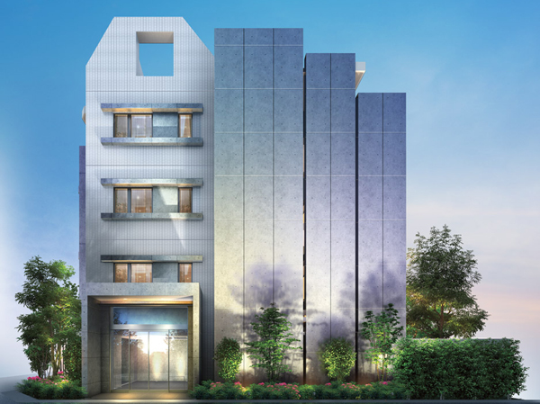 Shared facilities.  [Residence has been decorated in sophistication and aesthetics] High design appearance form, Entrance controversial simple and modern impression. Terrace C green planting will portray the beautiful landscape is clad in a body the aesthetic sophistication of residence. (Terrace C Rendering)