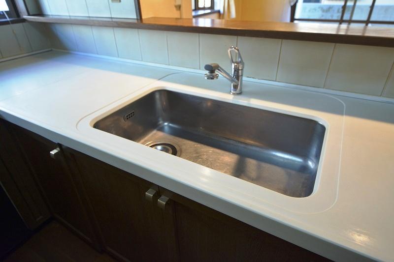 Other Equipment. Artificial marble worktop is also easy to clean and very beautiful to look