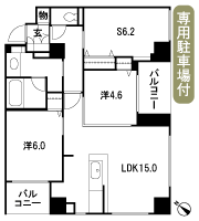 Floor: 2LDK + S, the occupied area: 70.44 sq m, Price: 39,900,000 yen, now on sale