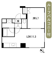 Floor: 1LDK, occupied area: 37.61 sq m, Price: 25,900,000 yen, now on sale