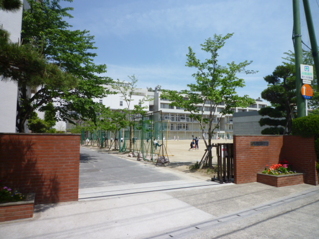 Junior high school. 615m until Ichikawa Tatsudai seven junior high school (junior high school)