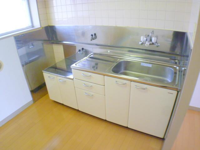 Kitchen. You can put two-burner gas stove