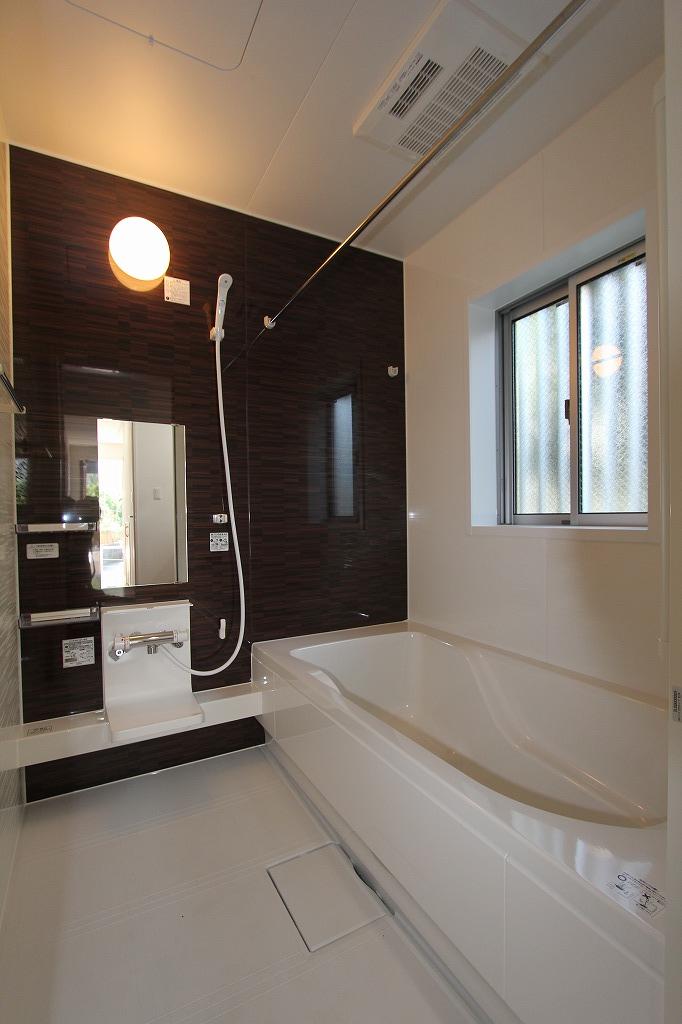 Bathroom. Example of construction