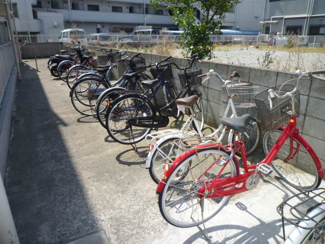 Other common areas. Bicycle-parking space