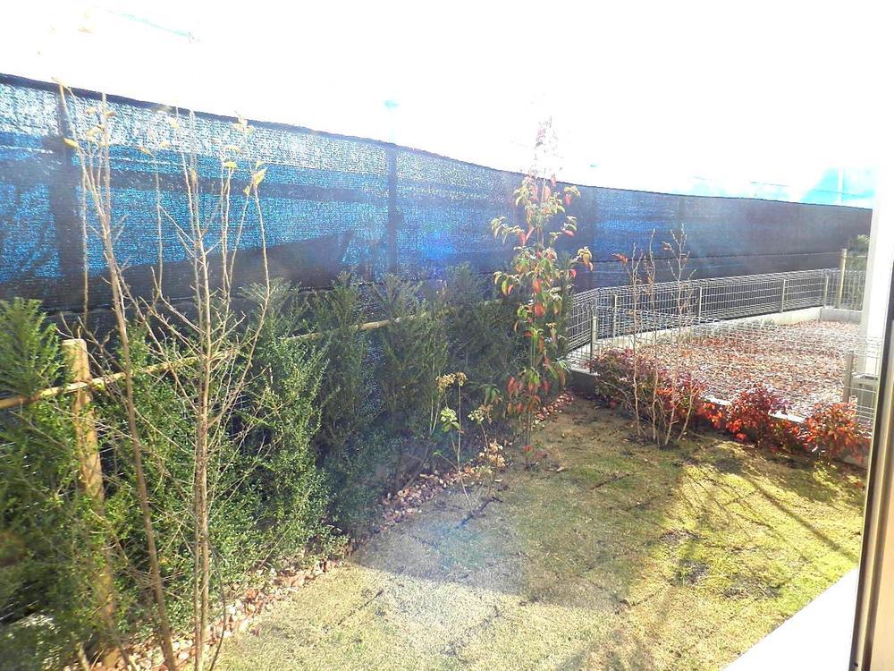 Garden. South bright garden (planted 栽付)