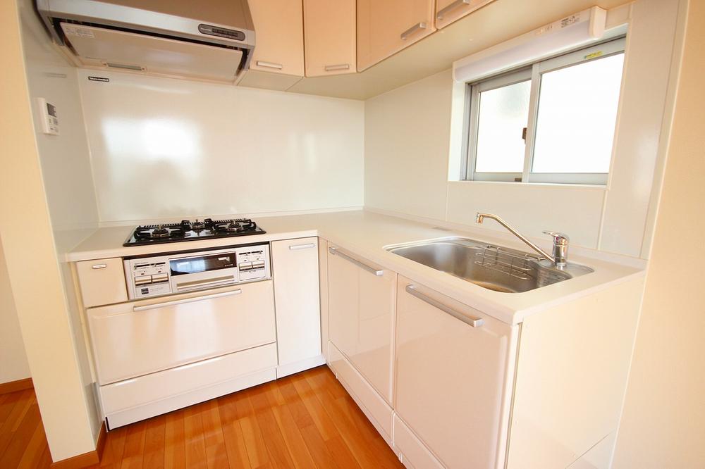 Kitchen. L-shaped kitchen