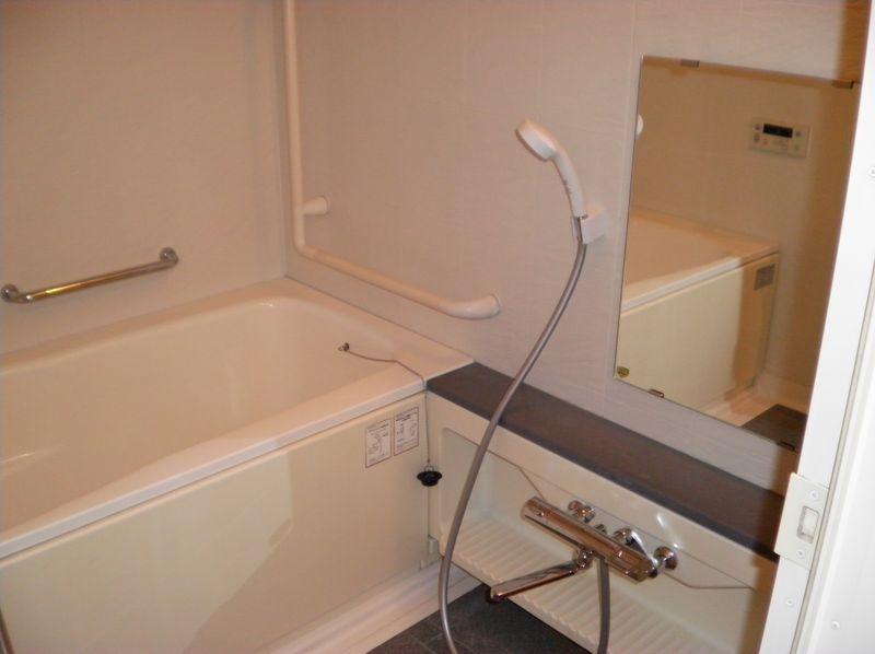 Bathroom. Convenient bathroom dryer with