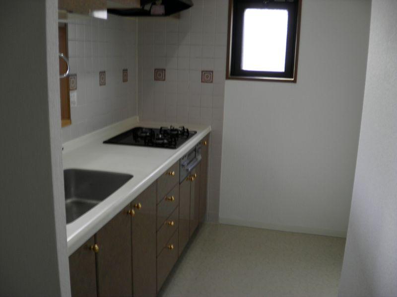 Kitchen. Kitchen space with window