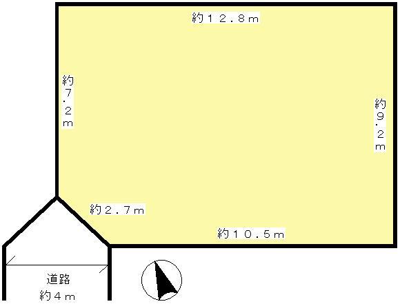 Compartment figure. Land price 35 million yen, Land area 114.59 sq m