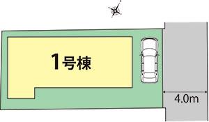 Compartment figure. 37,800,000 yen, 4LDK, Land area 104.22 sq m , It is located facing the building area 97.29 sq m east 4.0M public road