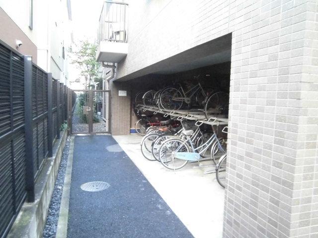 Other common areas. Is a bicycle parking lot