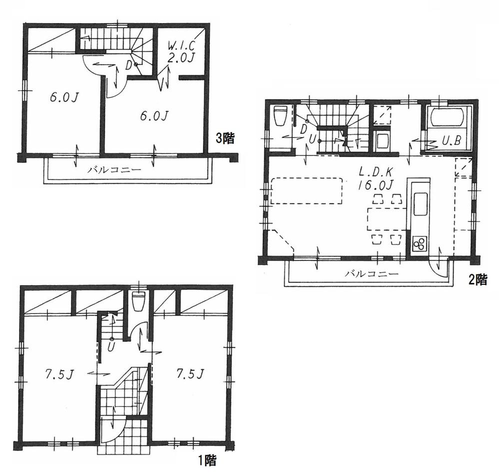 Building plan example (floor plan). Building plan example (building area 76.80 sq m)