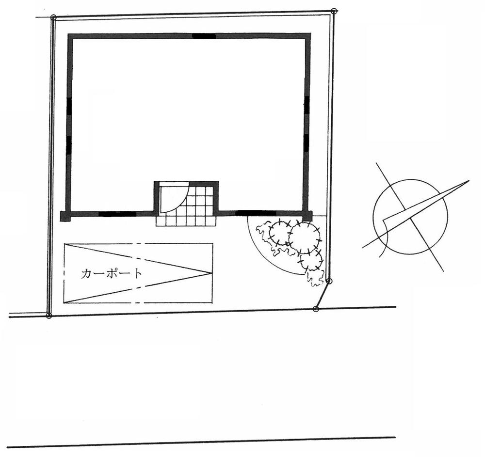 Compartment figure. Land price 26,800,000 yen, Land area 82.31 sq m car port and your garden plan