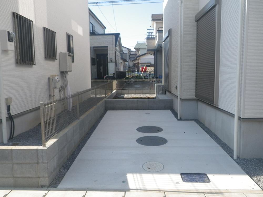 Parking lot. Car is a space