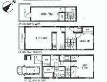 Floor plan. 35,800,000 yen, 2LDK+S, Land area 68.62 sq m , Building area 86.57 sq m