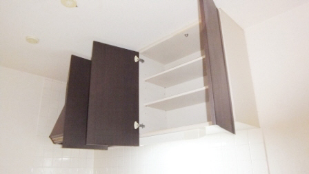 Kitchen. Storage of kitchen top