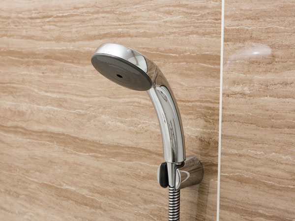 Bathing-wash room.  [Fushiyu shower head] Fushiyu to be switched at the touch of a button ・ It has adopted a high-water-saving effect shower head.
