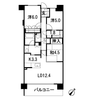 Floor: 3LDK + FC, the occupied area: 73.59 sq m, Price: 32,980,000 yen, now on sale