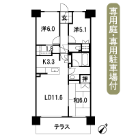 Floor: 3LDK + FC, the occupied area: 70.48 sq m, Price: 35,980,000 yen, now on sale