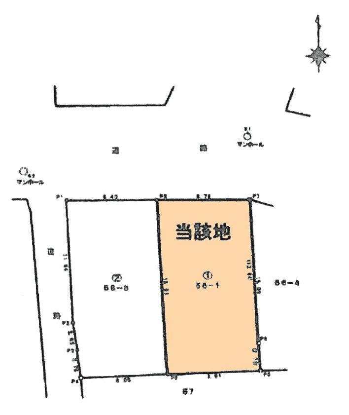 Compartment figure. Land price 32,800,000 yen, Land area 147.34 sq m